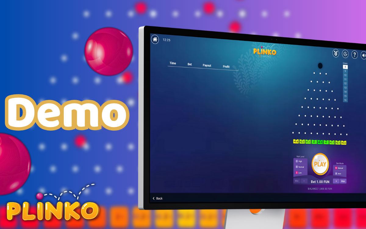 Plinko-Demomodus